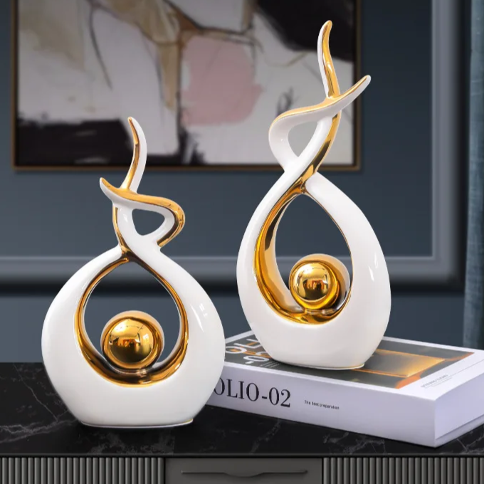 Escultura Flames Deluxe - 03 Cores/02 Tamanhos