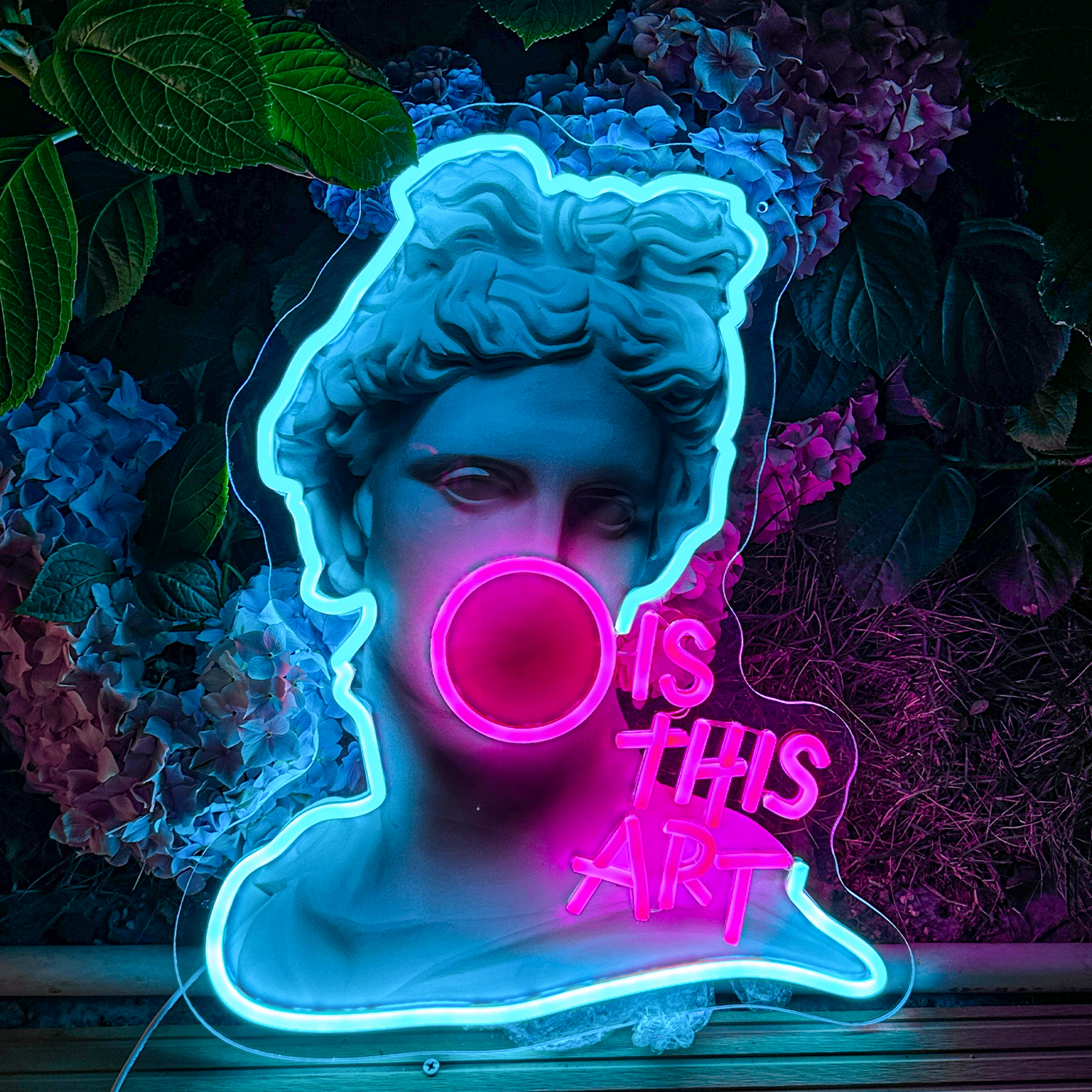 Neon contemporâneo Venus Is This Art