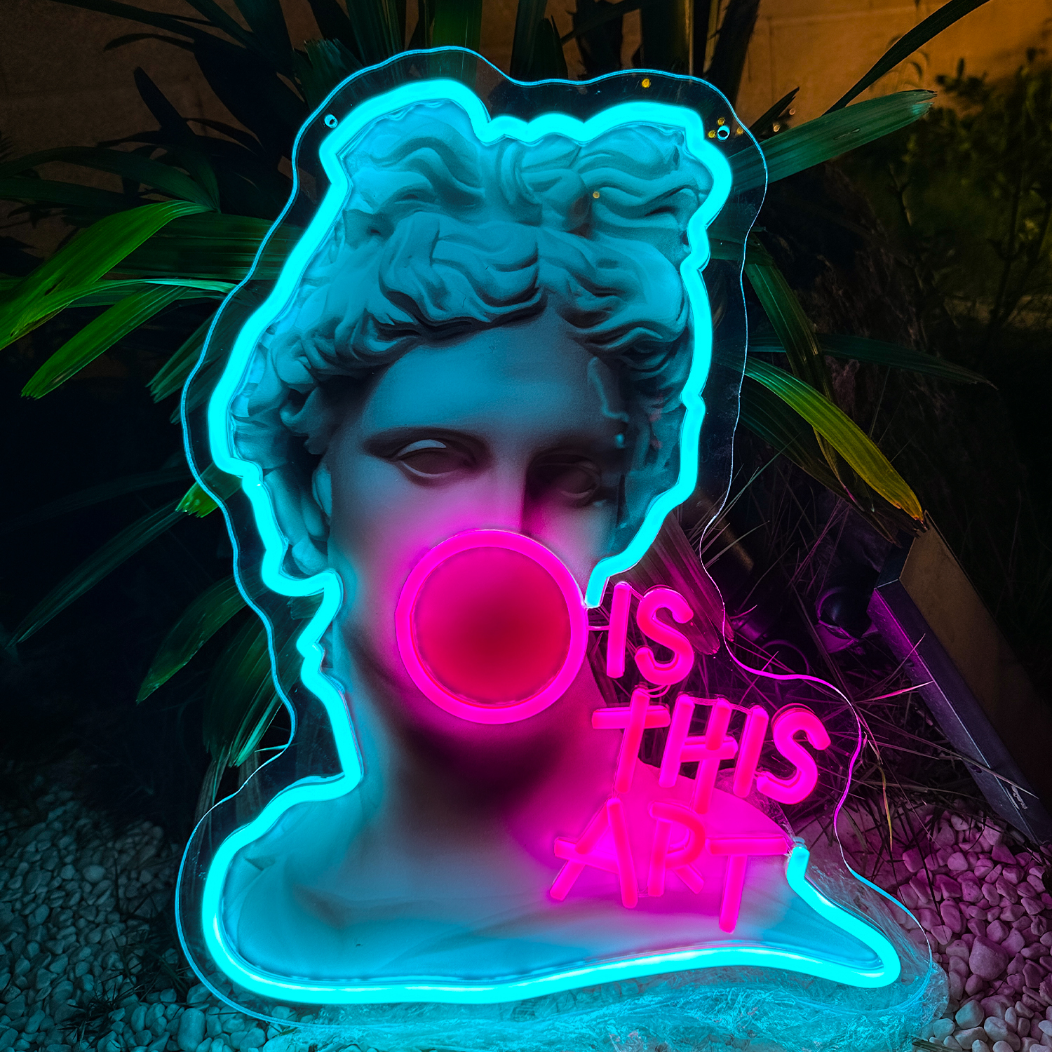 Neon contemporâneo Venus Is This Art