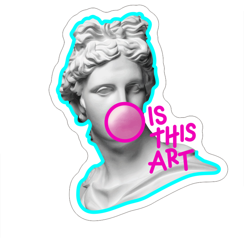 Neon contemporâneo Venus Is This Art