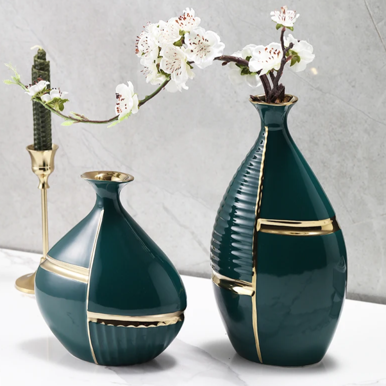 Vasos em porcelana Paris - 02 Modelos