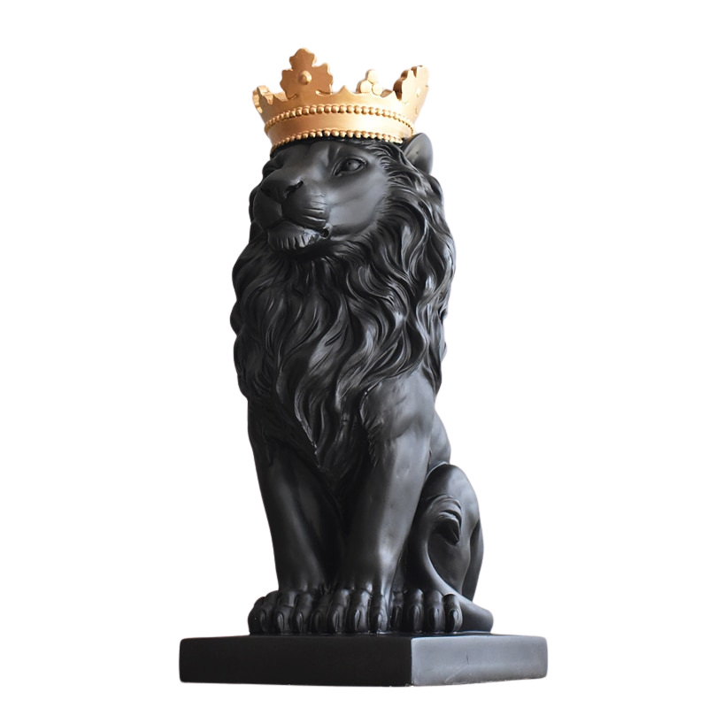 Escultura Decorativa KING - Em Resina