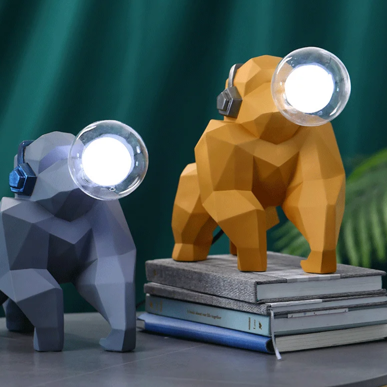 Luminária de mesa King Kong - criativa e descolada