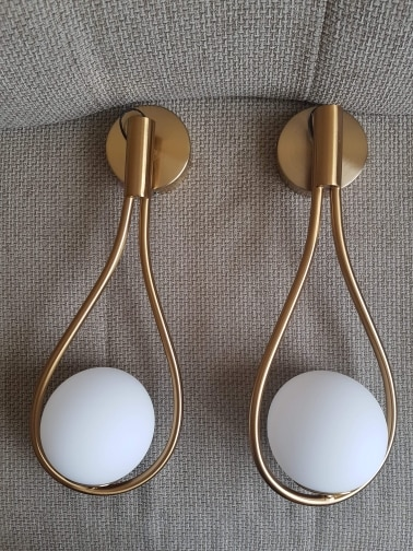 Arandelas e Pendentes Lauren - 03 Opções de cor