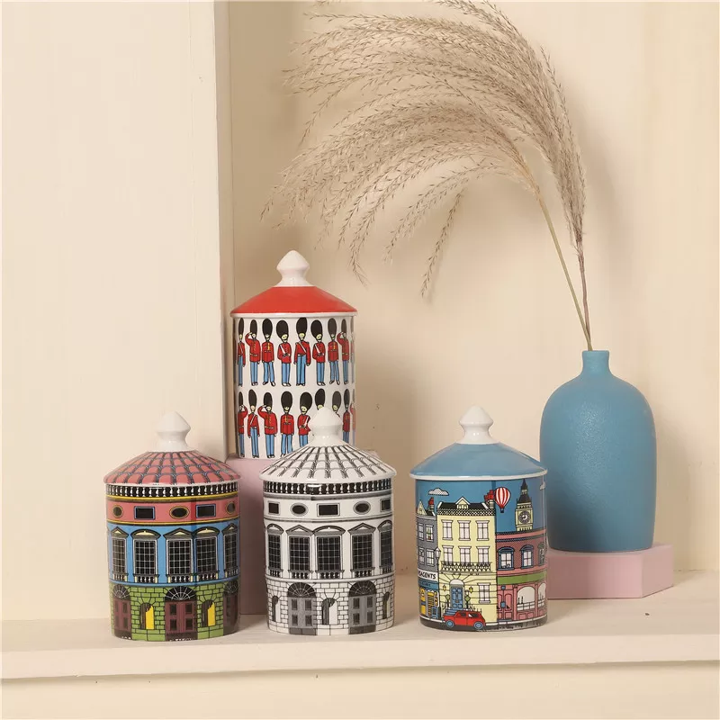 Porta Velas & Objetos London - 04 Modelos