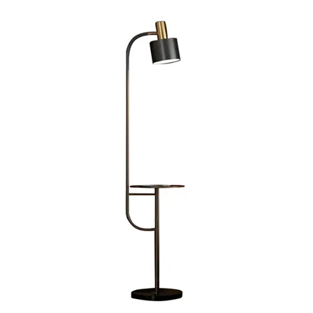 Luminária de chão mesinha com indução de carregamento para celular - 160cm