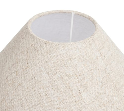 Luminária com revestimento em Linho - 47x33cm