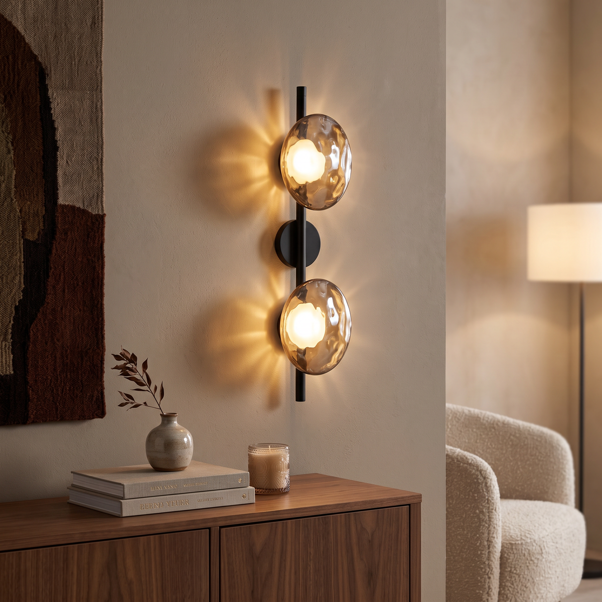 Linha de Arandelas Blur - design moderno