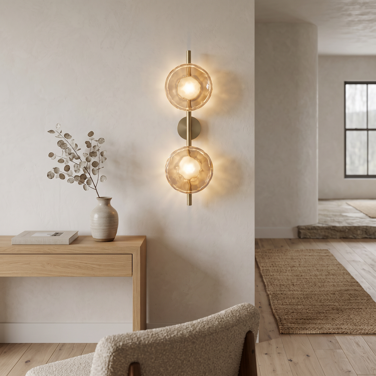 Linha de Arandelas Blur - design moderno