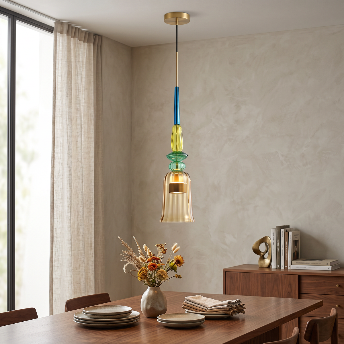 Pendentes em vidro Florença- design italiano