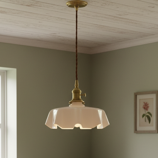 Pendente em vidro Vintage Francês - 05 Cores