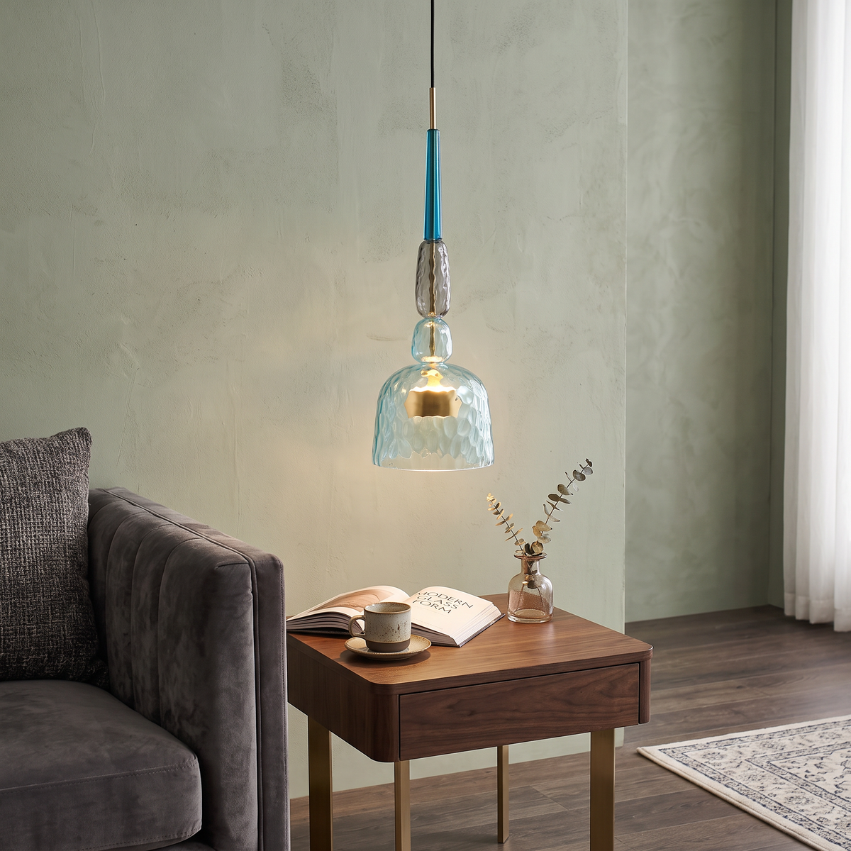 Pendentes em vidro Florença- design italiano