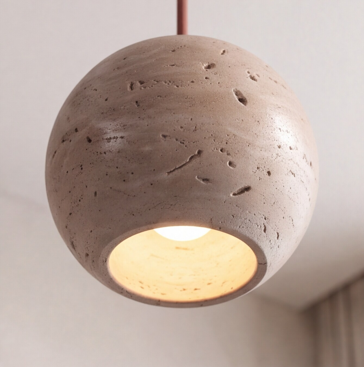 Linha de Pendentes Travertino - 06 Modelos