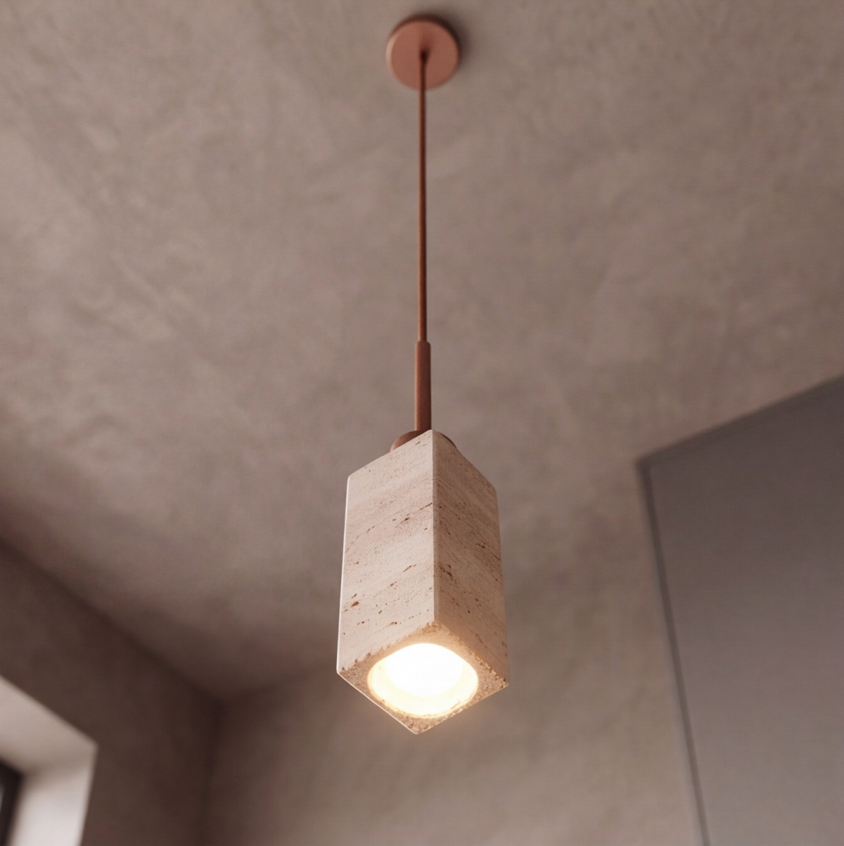 Linha de Pendentes Travertino - 06 Modelos