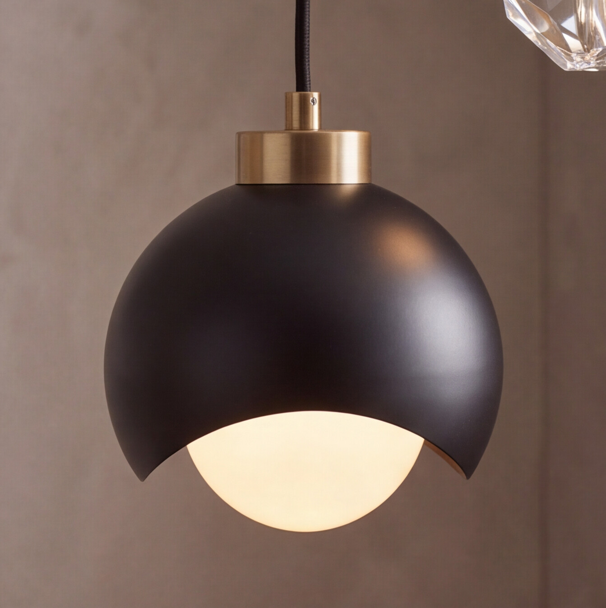 Pendente duplo Equilibrium - Metal & Cristal
