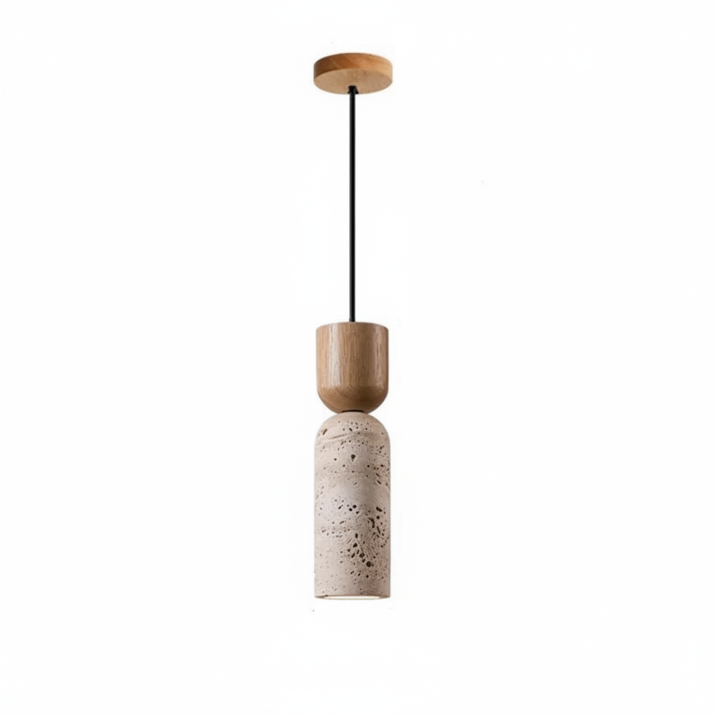 Pendente Pós-moderno Travertino