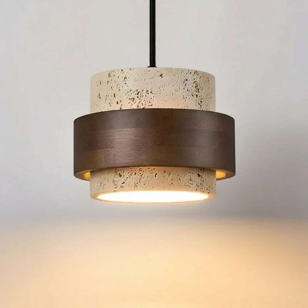Pendente Milão em Travertino