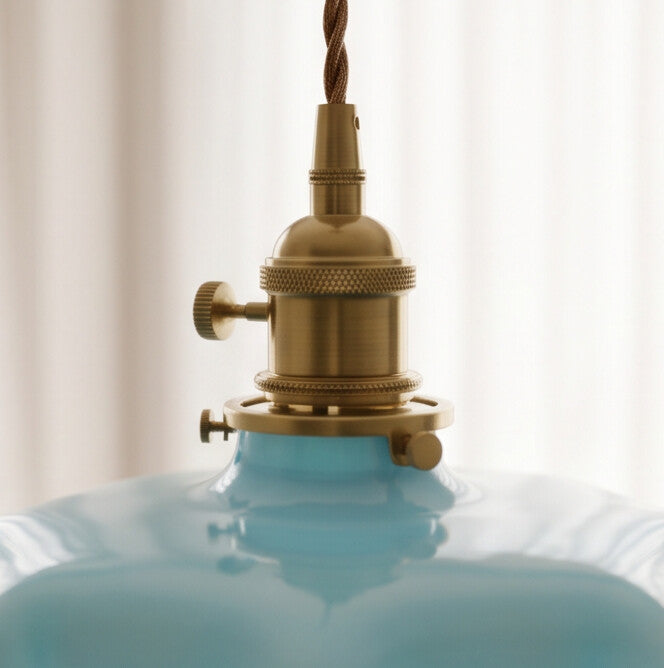 Pendente em vidro Vintage Francês - 05 Cores