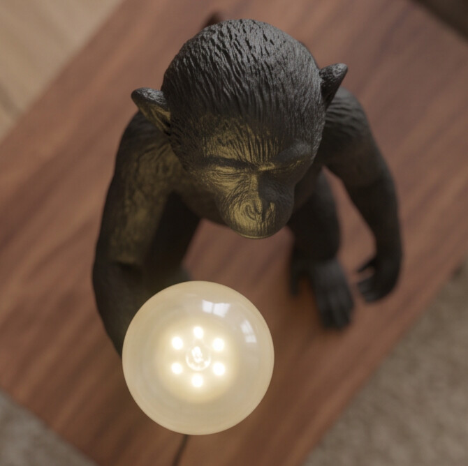 Luminárias Monkey - 04 modelos