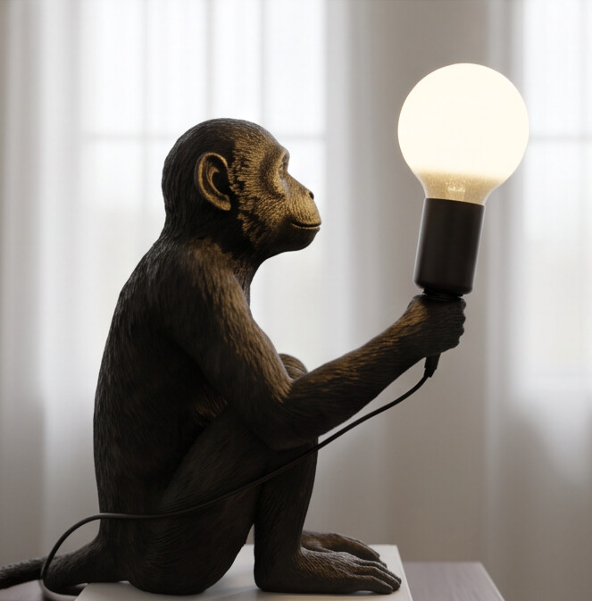 Luminárias Monkey - 04 modelos