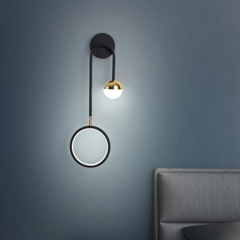 Arandela Malibu - *design moderno - Black Friday