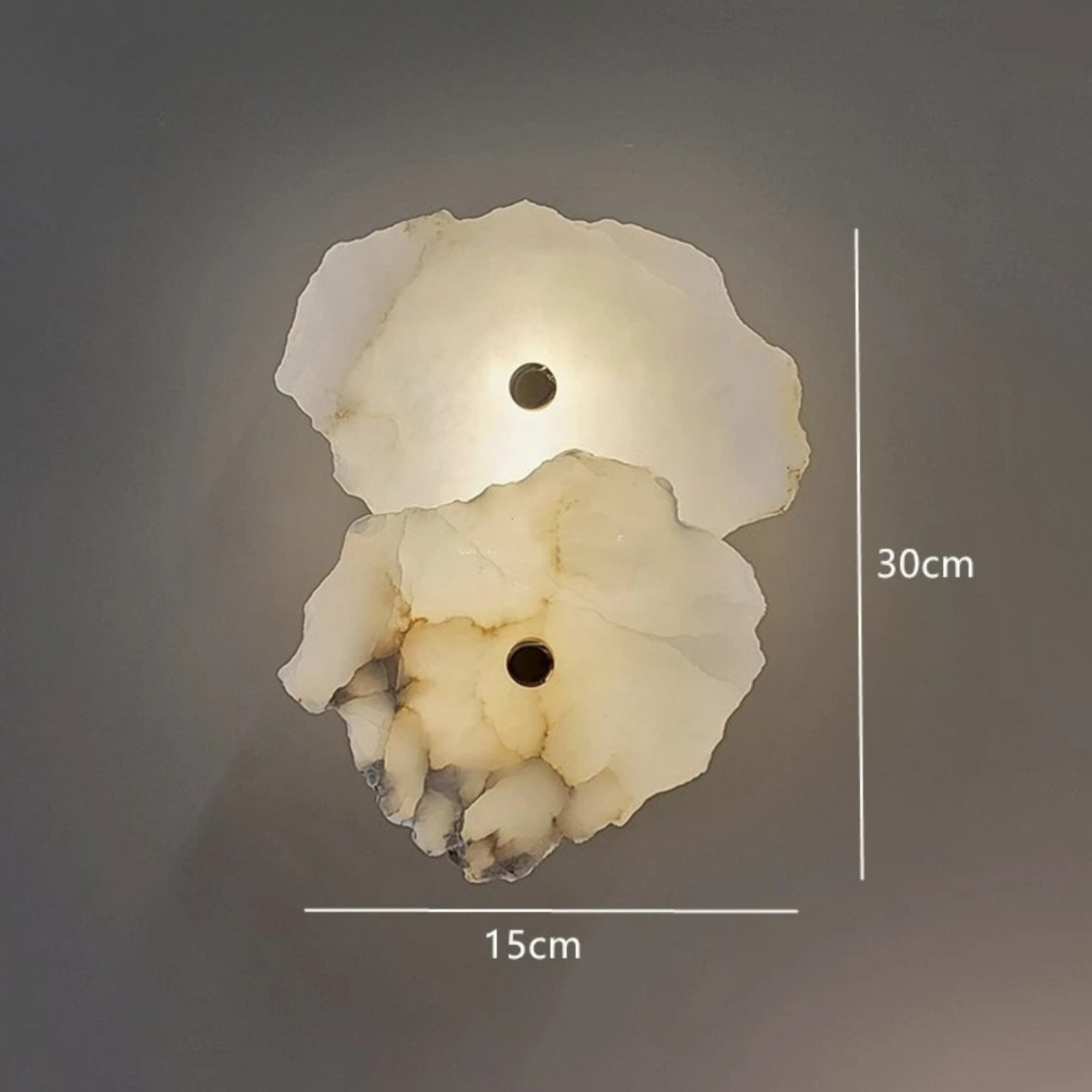 Arandela Pedras Naturais - 06 modelos