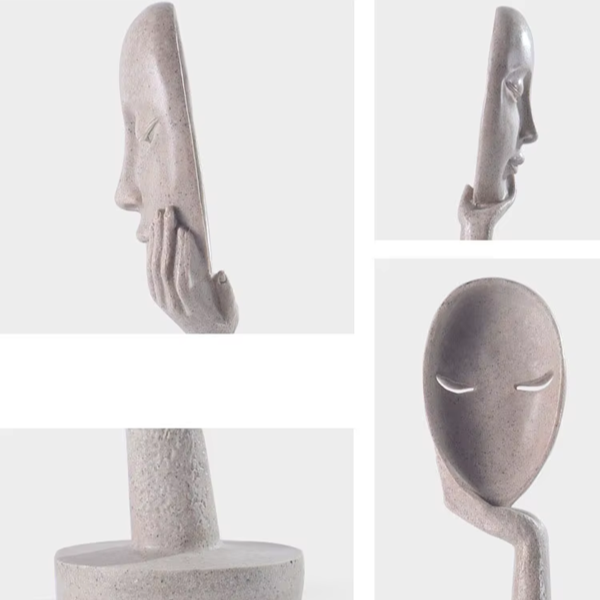 Escultura Masks Areia - 02 Modelos