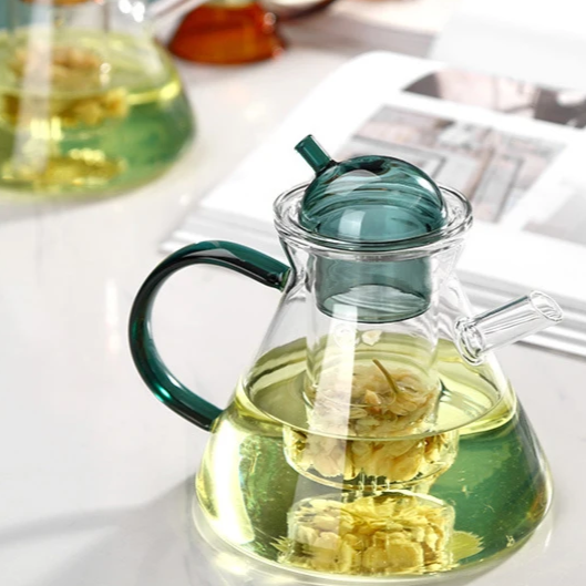 Bule com infusor & Xícaras Tóquio - Jogo 3pcs