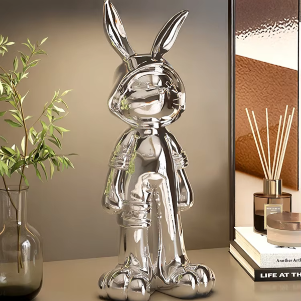 Escultura contemporânea Mr. Cat - Pop Design