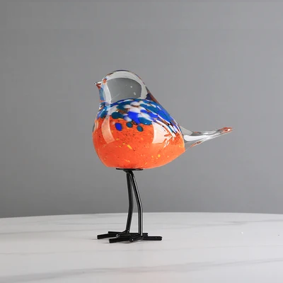 Muranos decorativos Pássaro