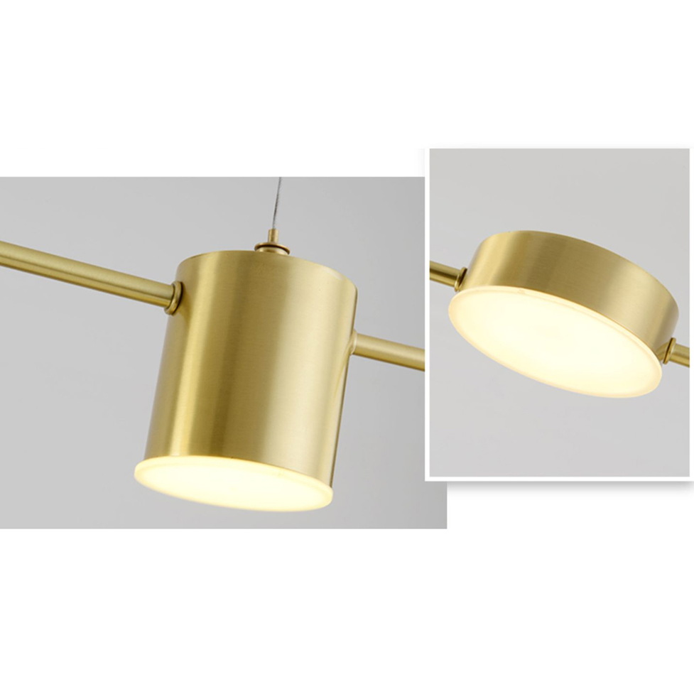 Lustre dimerizável em led Office - design moderno