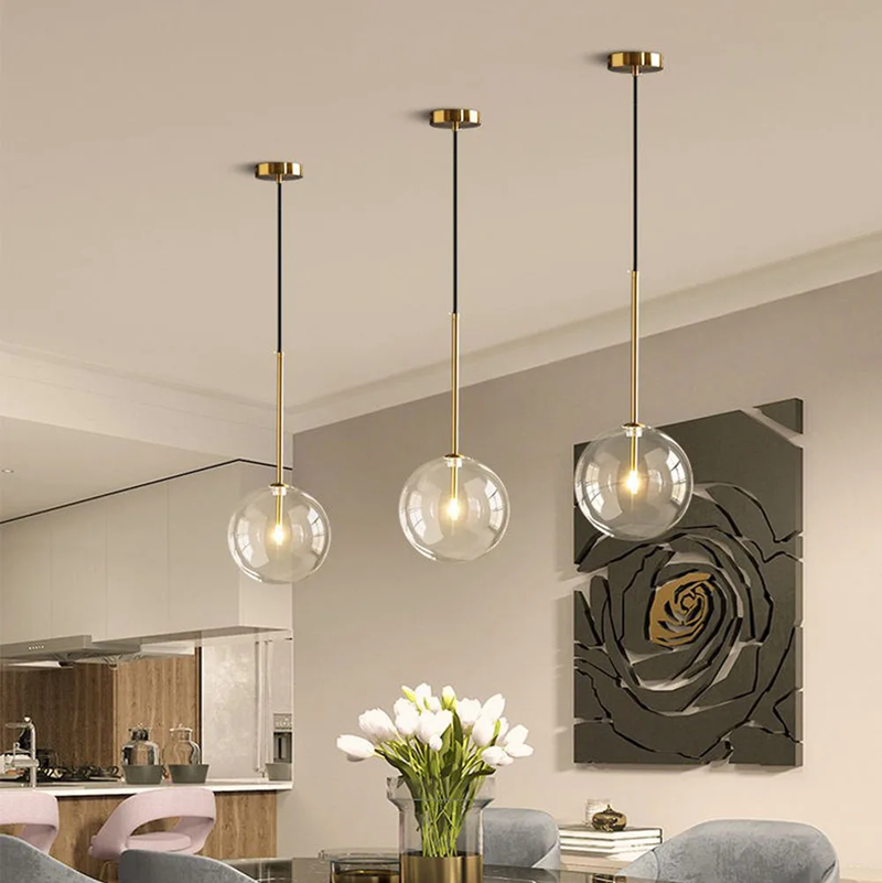Pendentes Globo - 02 Cores