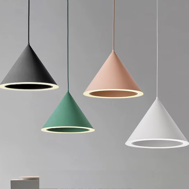 Pendente em led Cone - design moderno