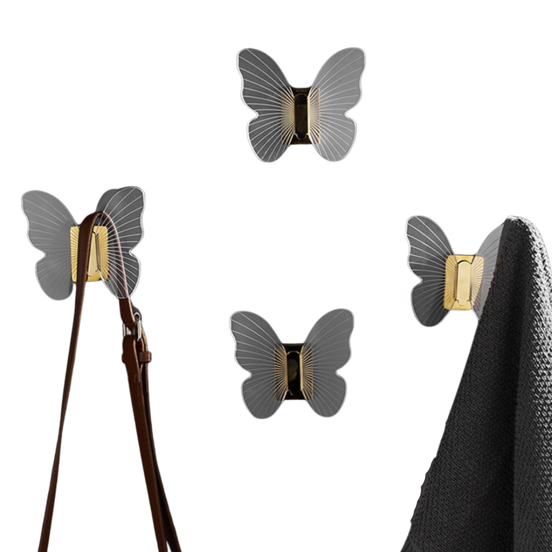 Penduradores Borboleta - Alumínio & acrílico