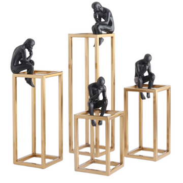 Ornamentos decorativos O Pensandor - 04 Tamanhos