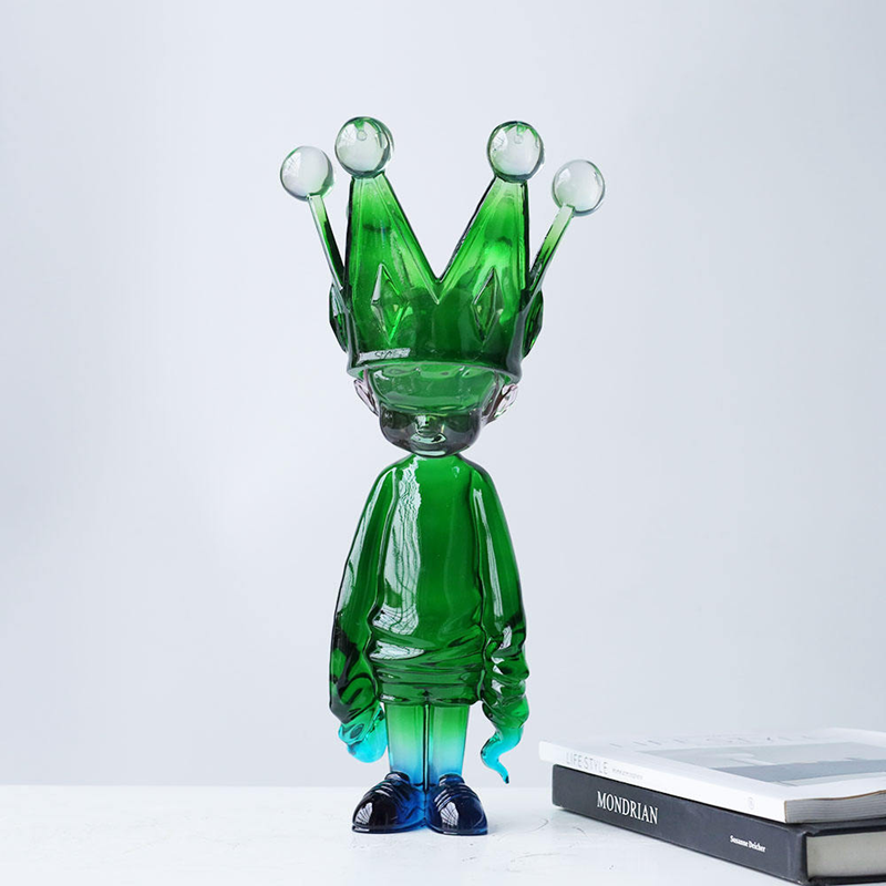 Escultura contemporânea Pequeno Príncipe - *peça exclusiva