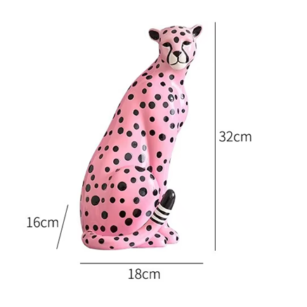 Escultura Pink Pantera - 32cmx22cm