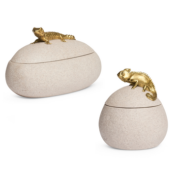 Potes decorativos Lizard - 02 Modelos