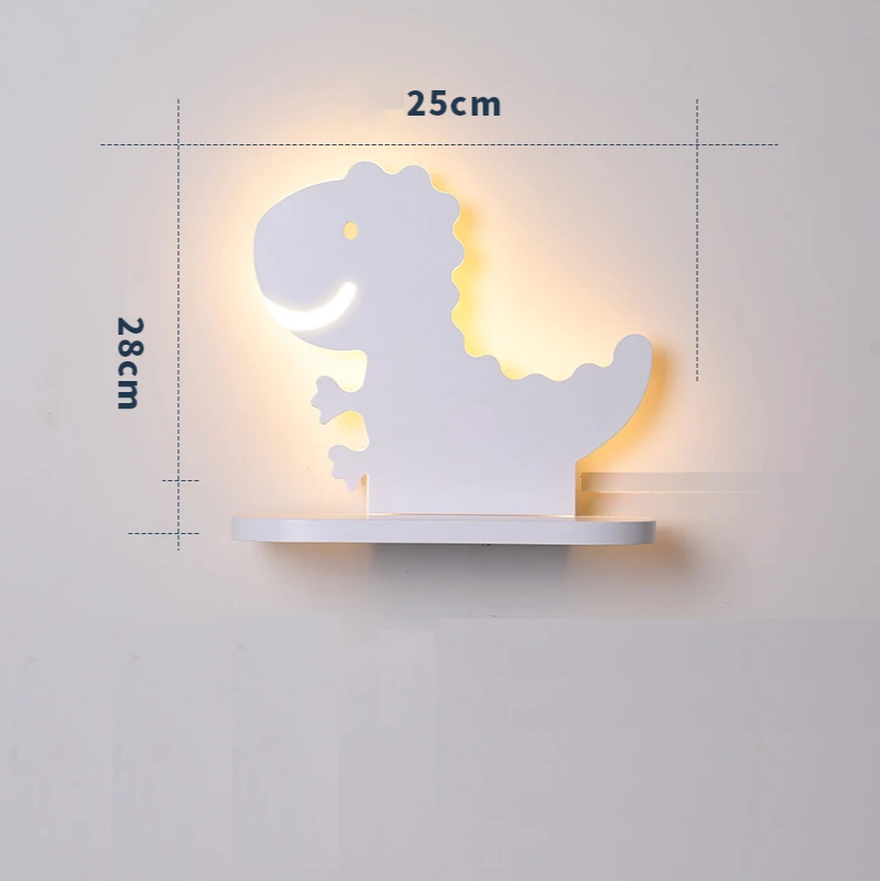 Prateleiras Cartoon com iluminação em led