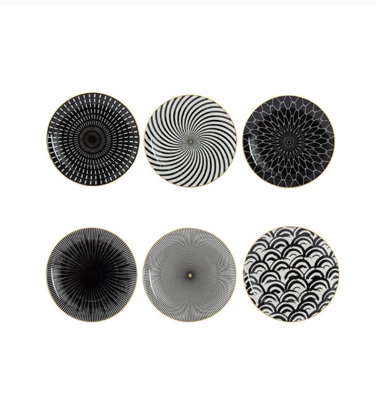 Pratos Europeu West - Individual ou Jogo 6pcs