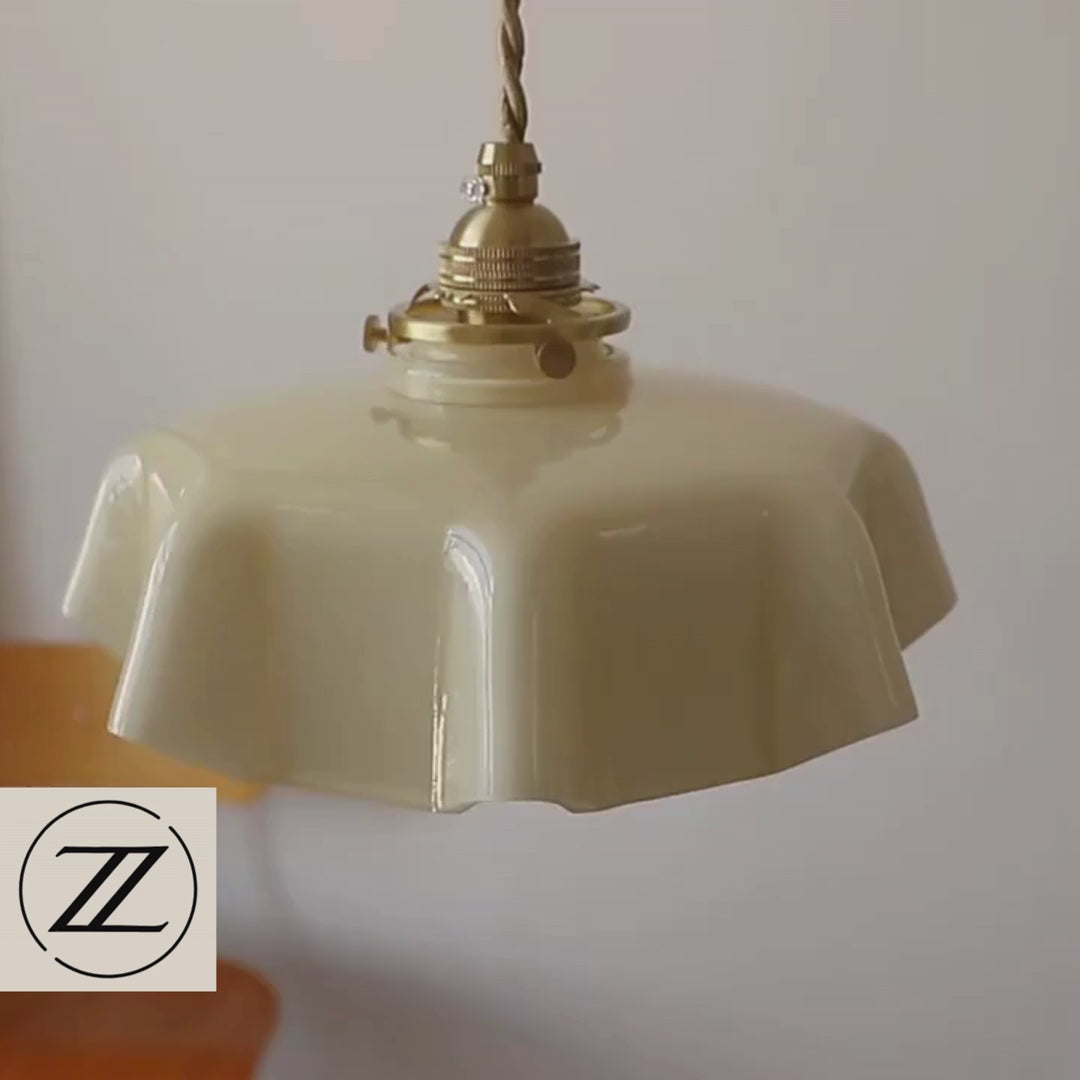 Pendente em vidro Vintage Francês - 05 Cores