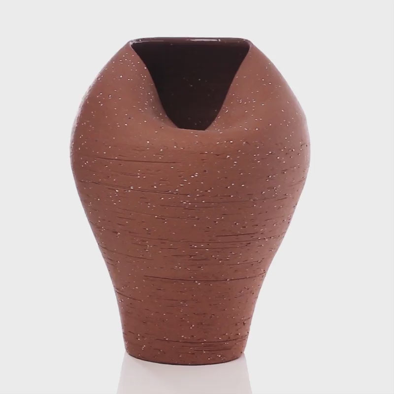 Vasos em cerâmica Terracota - 02 Tamanhos