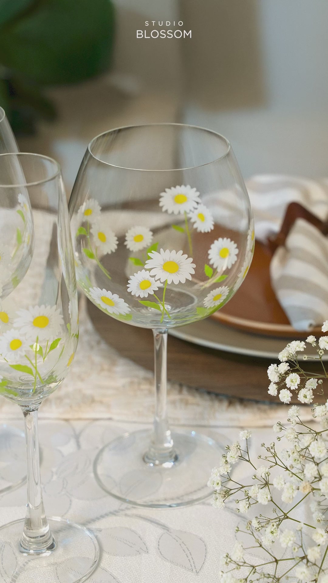 Jogo 6 Taças em cristal Gin Margarida - 650ml