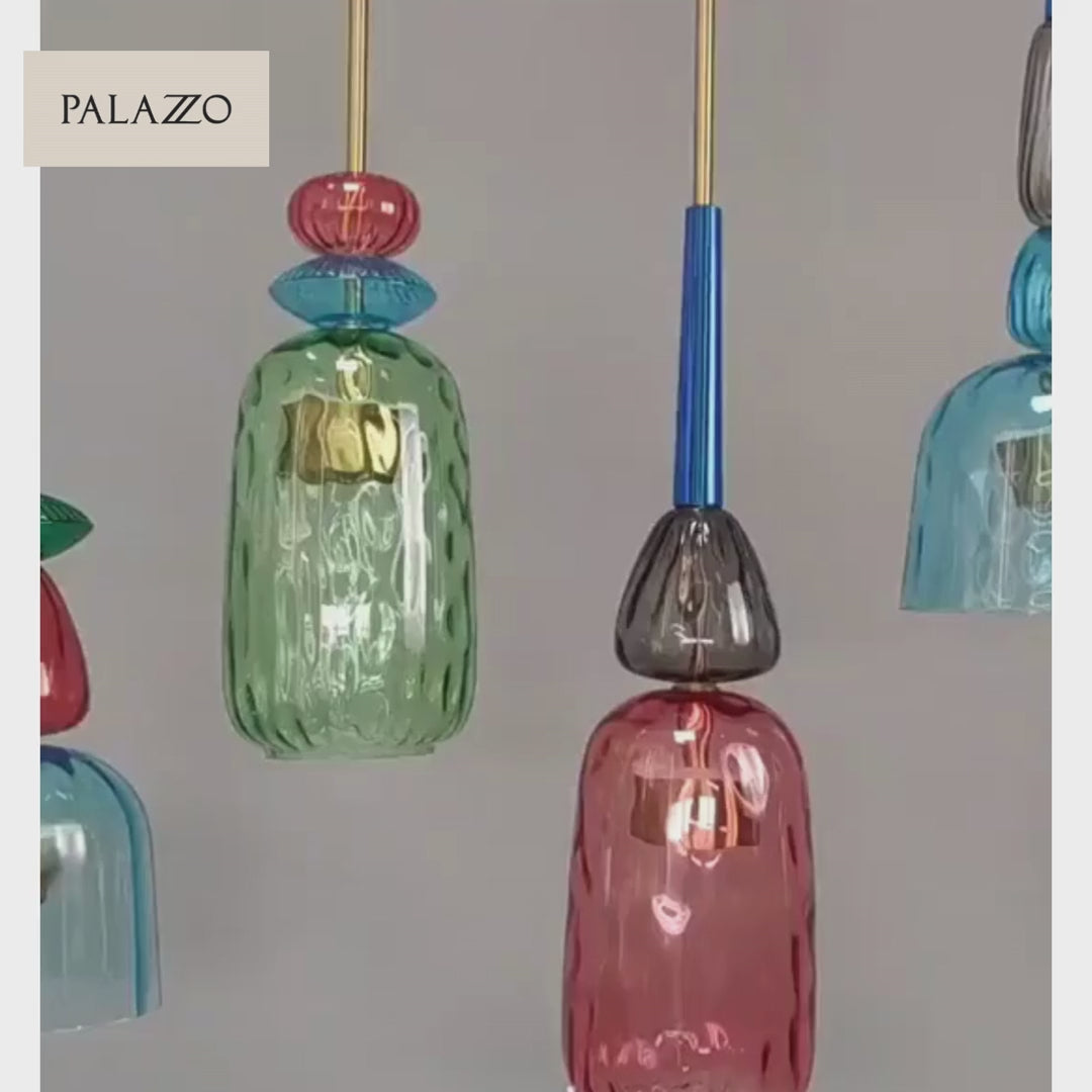 Pendentes em vidro Florença- design italiano