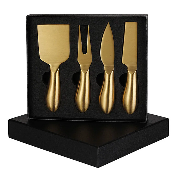Jogo cortadores de queijo Gold - 4pcs