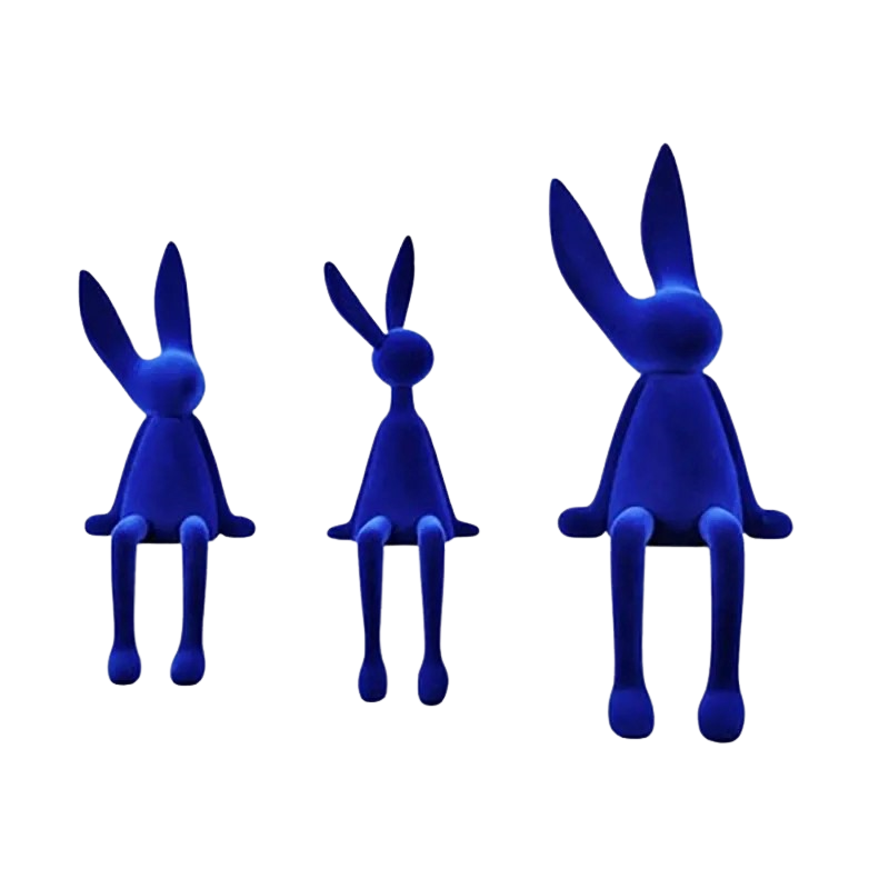Esculturas decorativas Rabbit - design moderno