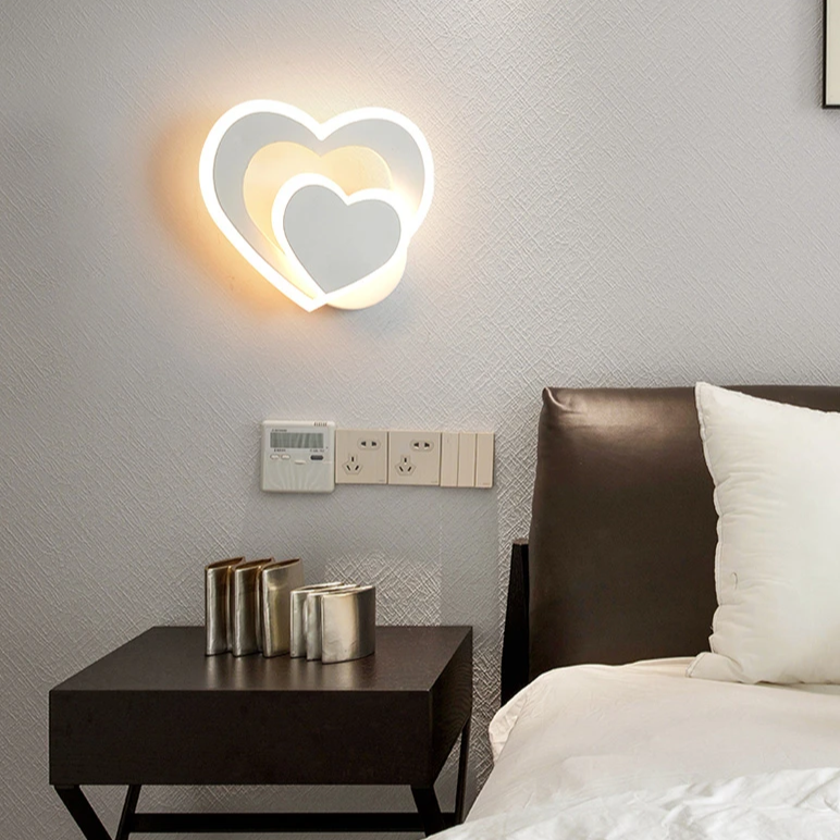 Arandela em led Heart - 03 Cores