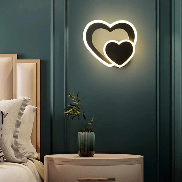 Arandela em led Heart - 03 Cores