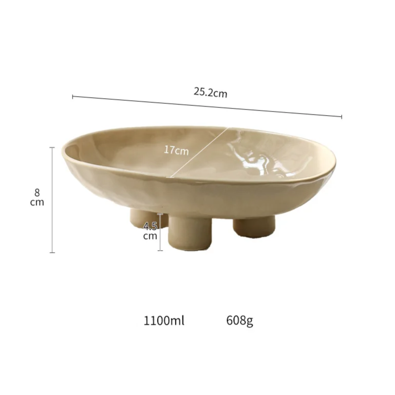 Fruteira em Cerâmica - 04 Cores