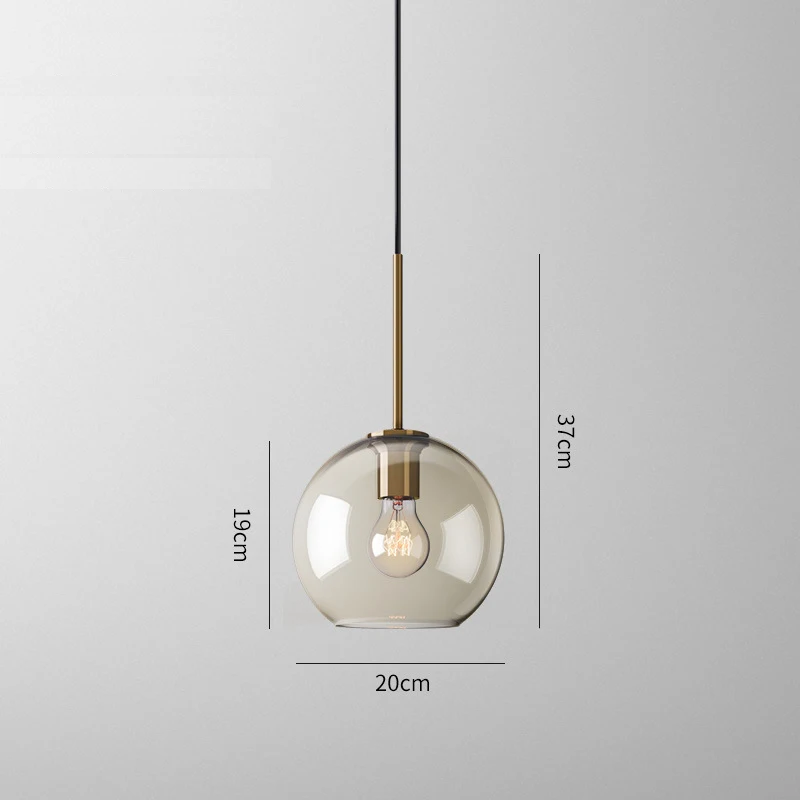 Pendentes Requinte - vidro ambar